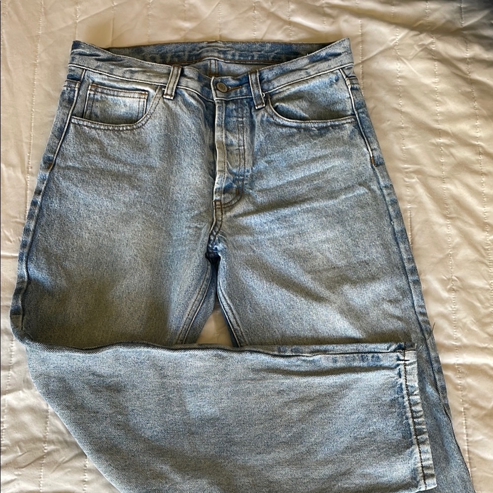 Brandy Melville Blue Relaxed Jeans